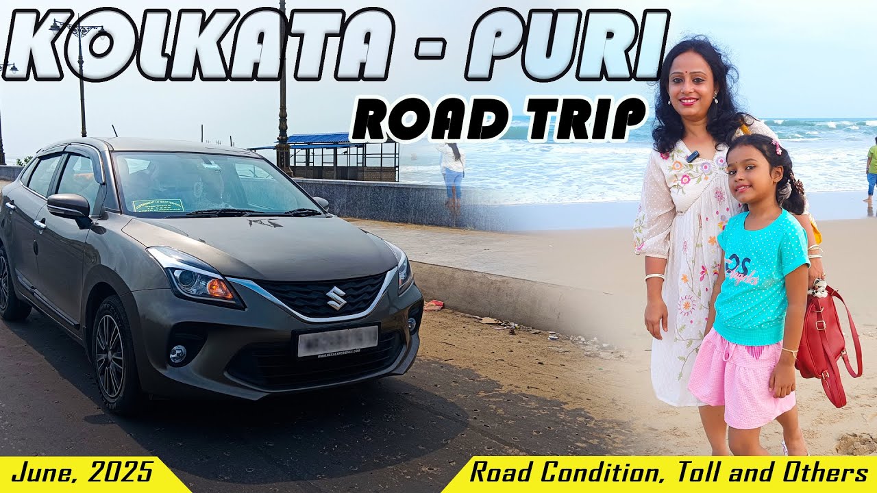 Kolkata to Puri by car June 2025 || Puri road trip || Puri by car || Road trip from Kolkata