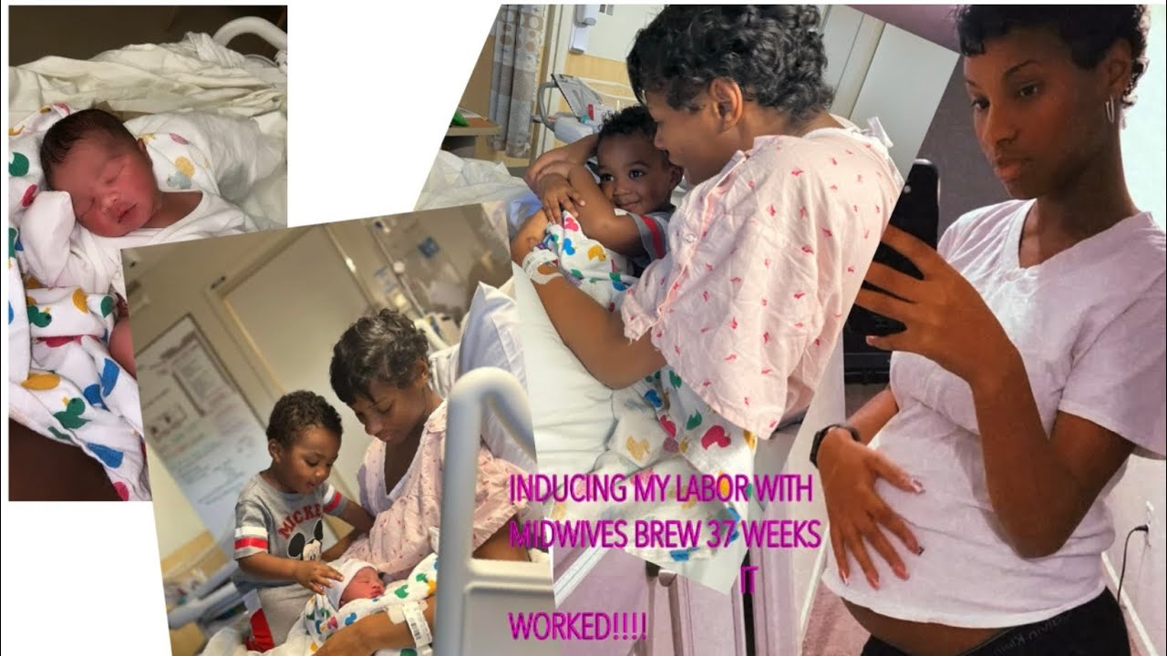 How to make the MIDWIVES BREW | it worked !!! ( naturally inducing labor )