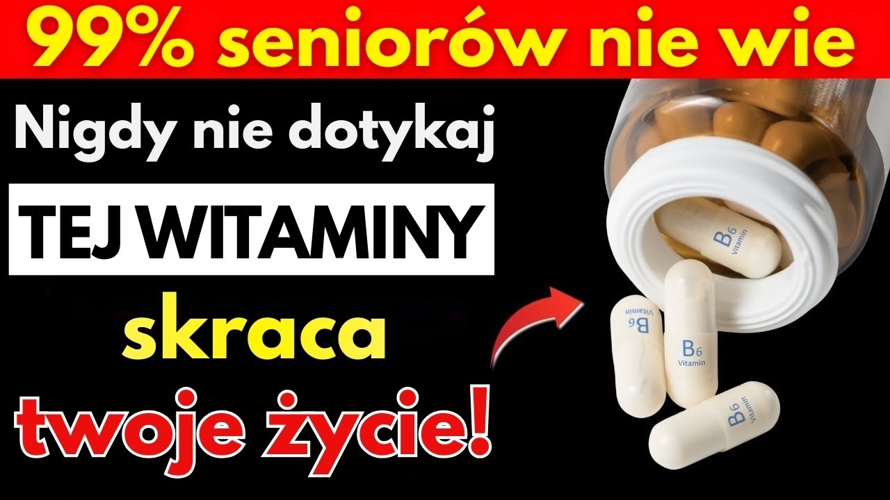 Po 60. roku życia? 🚨 4 NAJGORSZE witaminy, których NIGDY nie powinieneś brać – oraz 4, które MUSISZ