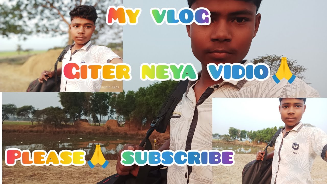 My vlog #*Giter neya #*vidio *#minivlog 😃😃