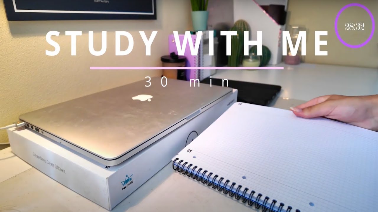 Study with me - 30 Minutes | Timer + Classical Music