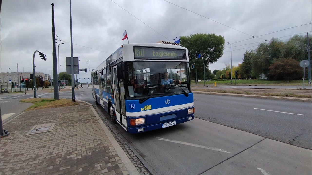 (Zabytek!) Jelcz M121MB #DJ680; Linia 150, kierunek Łagiewniki, MPK Kraków