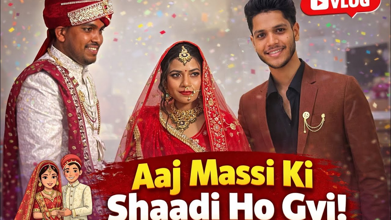 Massi Ki Shaadi 💖 | Indian Family Wedding Vlog | ❤️ Massi Ki Shaadi | Family Wedding.