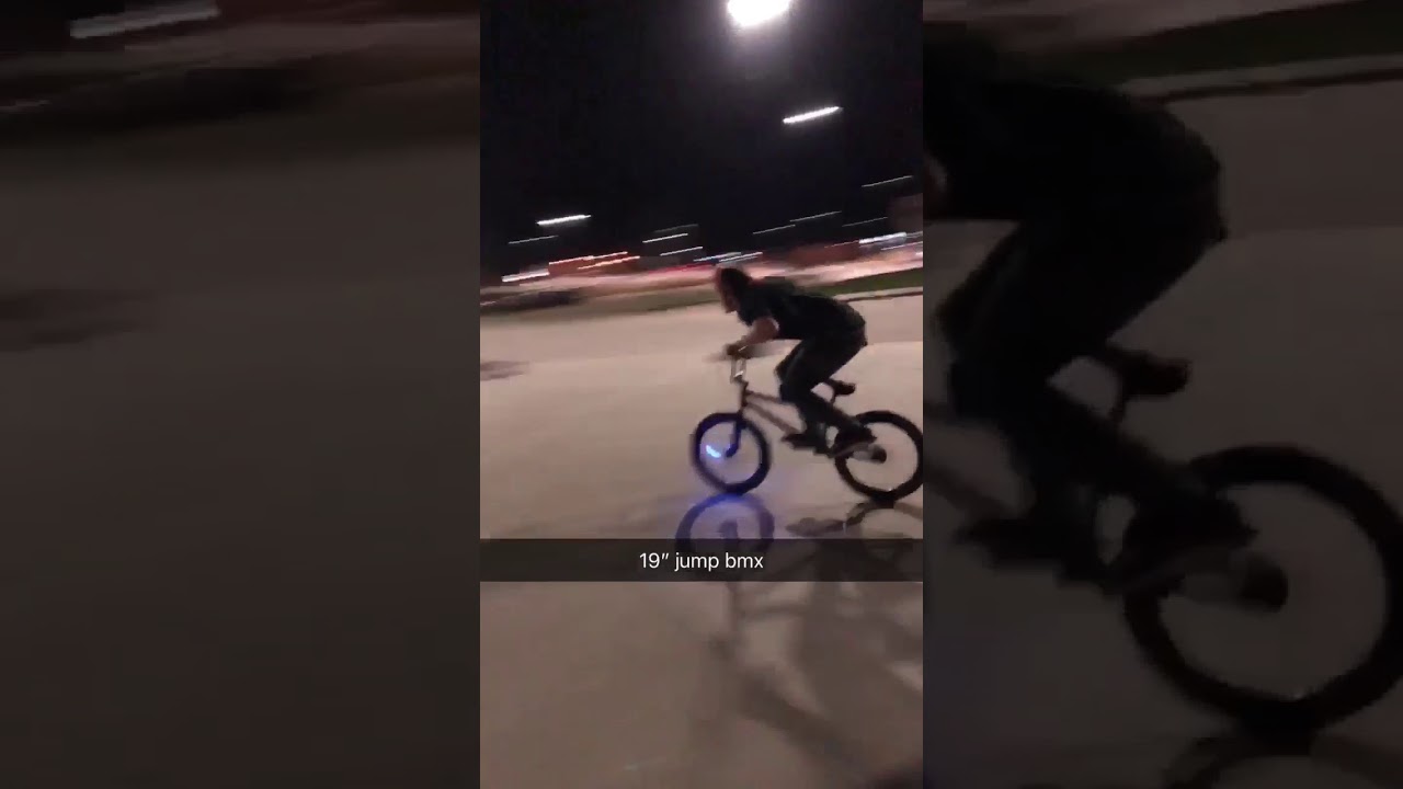 BMX Jump 19 inch Dec 2nd 2018
