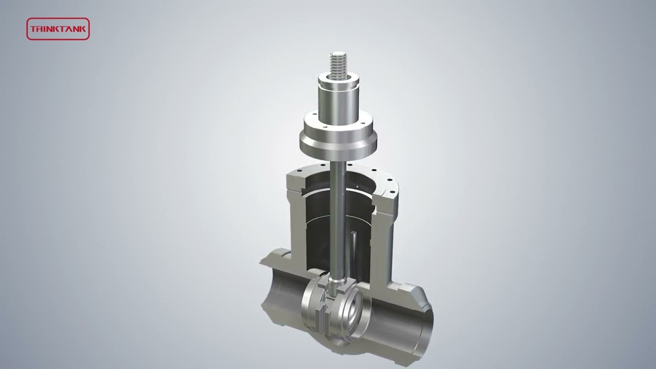 Cast Steel Pressure Seal Gate Valve Assembly & Structure | THINKTANK