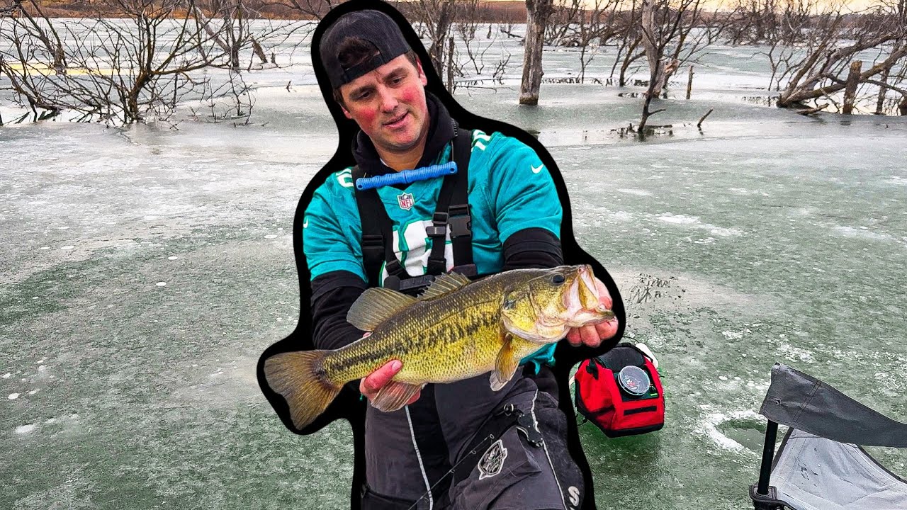 Fishing FIRST Nebraska Ice! NEW Eurotackle Lures!
