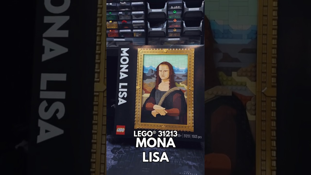 TURBOrecenzja: LEGO&reg; 31213 Mona Lisa #monalisa