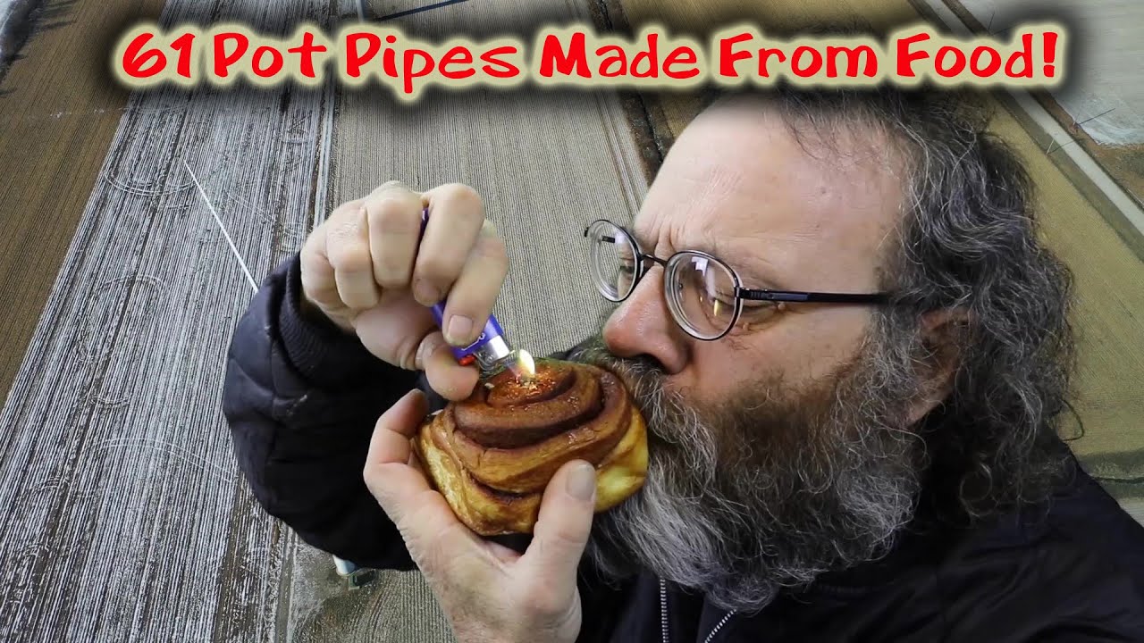 61 Pot Pipes I Made From Food!