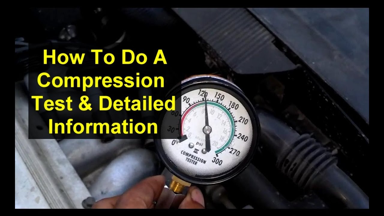 How to do a compression test on your vehicle engine, car or truck. Understanding the process. - VOTD