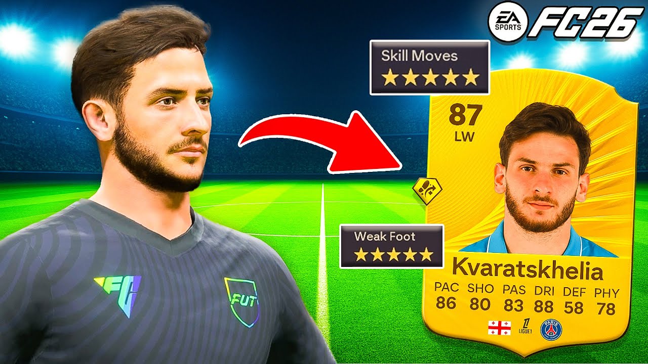 KVARADONNA😍 87 Khvicha Kvaratskhelia FC 26 Player Review