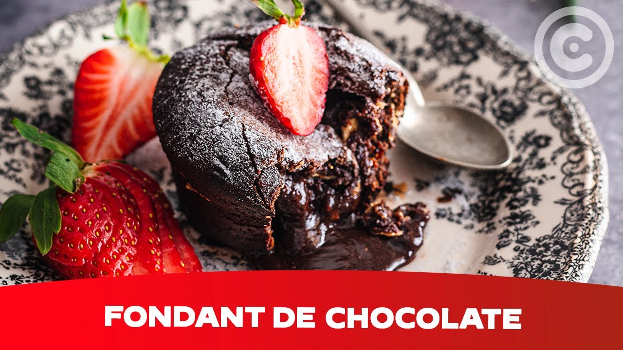 Cremoso Fondant de Chocolate