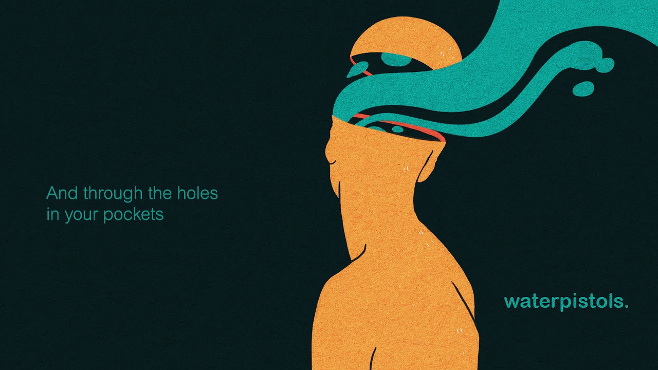 WATERPISTOLS (Lyrics video)   Roken is Dodelijk
