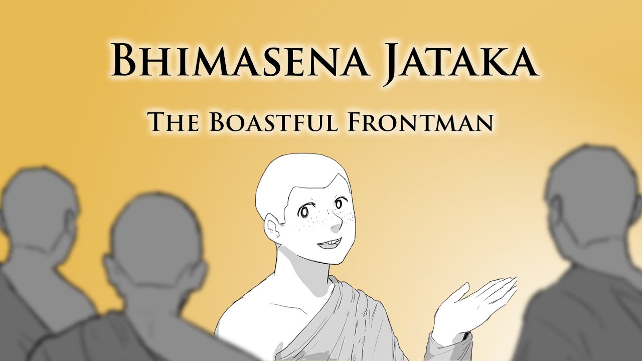 The Boastful Frontman | Bhimasena Jataka | Animated Buddhist Stories