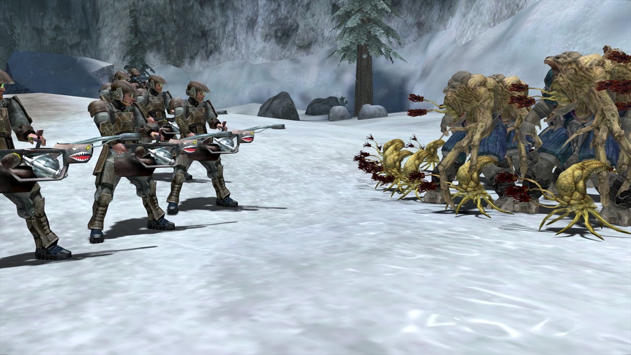 Halo 1 Marines VS. Halo 3 Flood