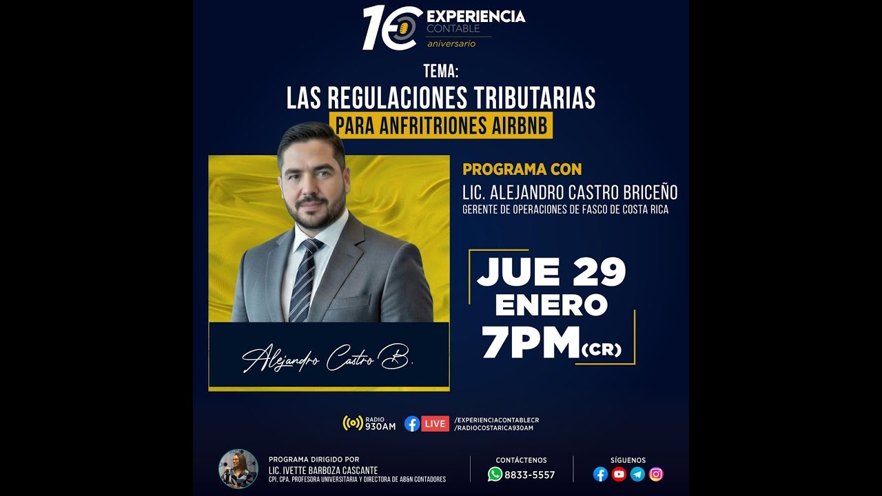 Las regulaciones tributarias para anfitriones AIRBNB. 29 enero 2026