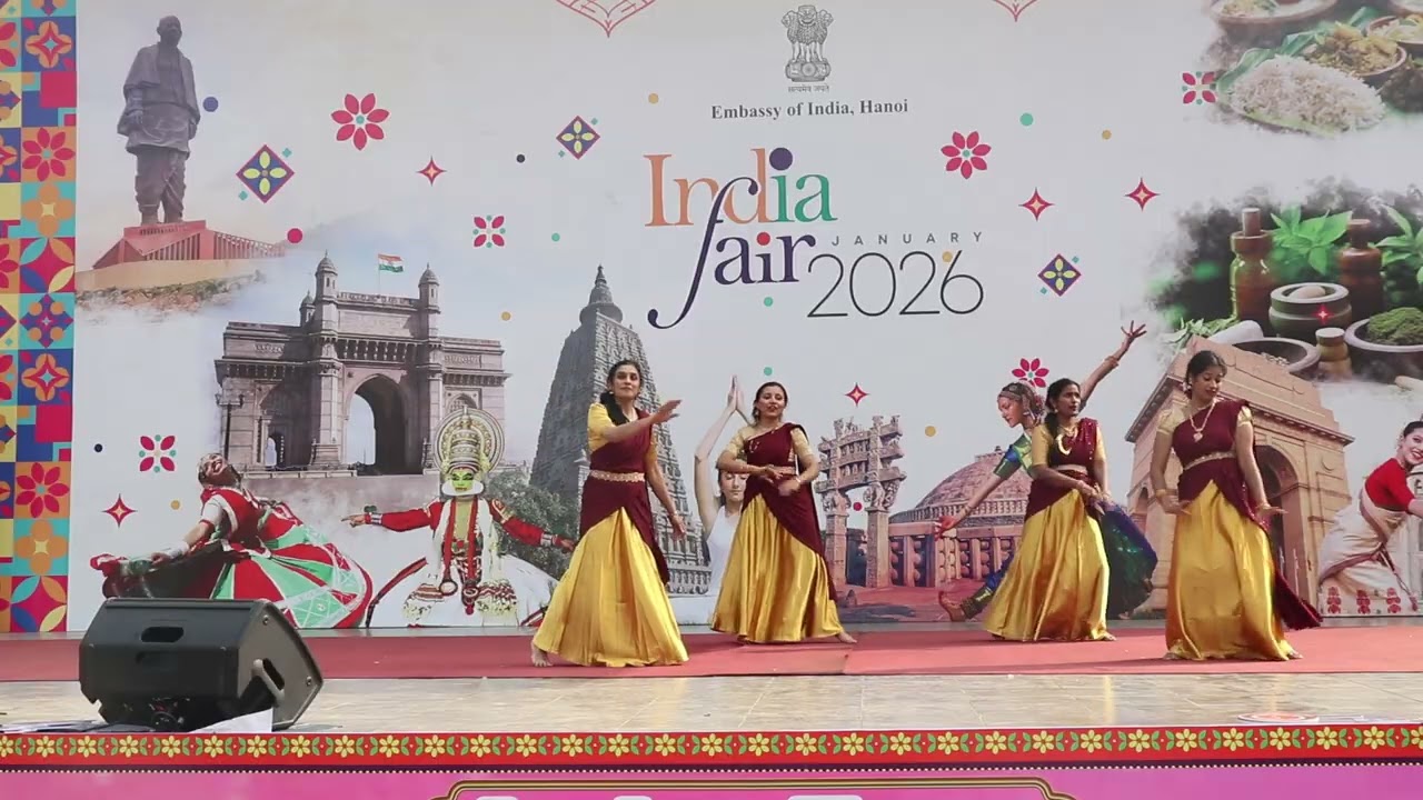 Indian ladies performed at India Fair 2026