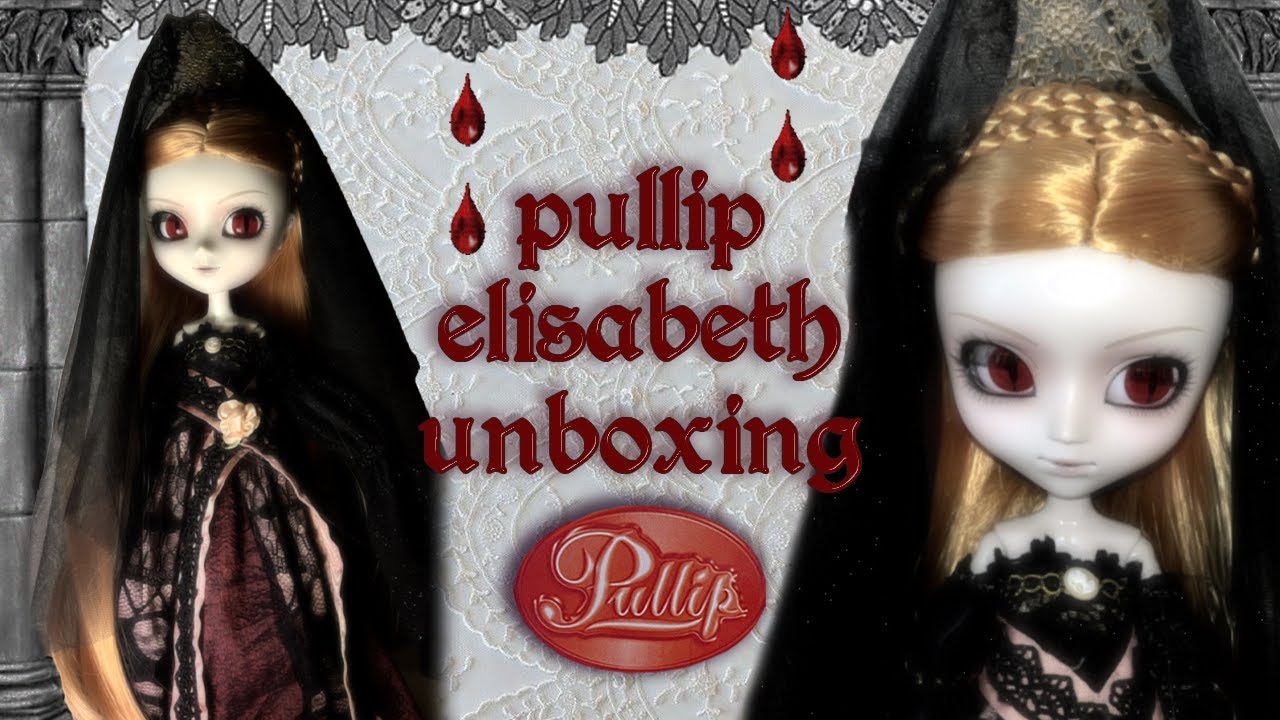pullip elisabeth unboxing ♡ gothic vampire doll!!