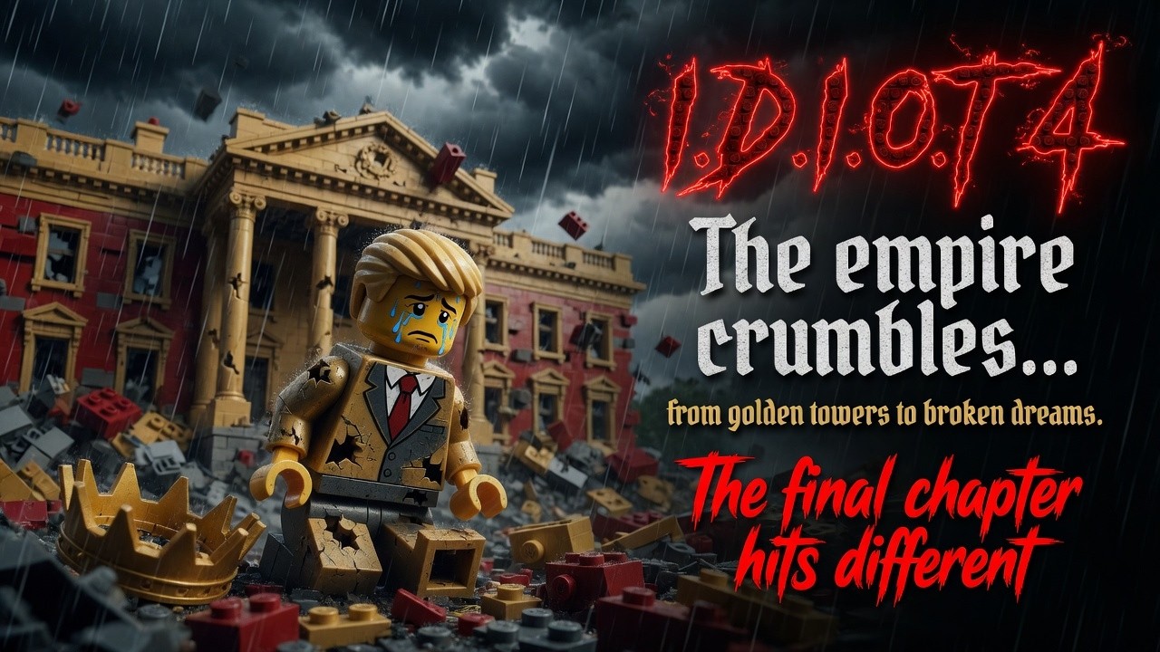 I.D.I.O.T 4 (The Fall of the Empire) 😔 Trump's LEGO Rap | The End Nobody Saw Coming (LEGO Story)