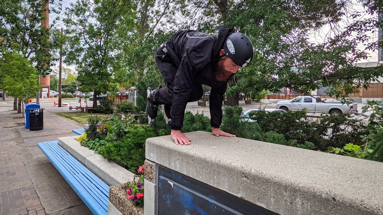 The best morning on in-line skates.