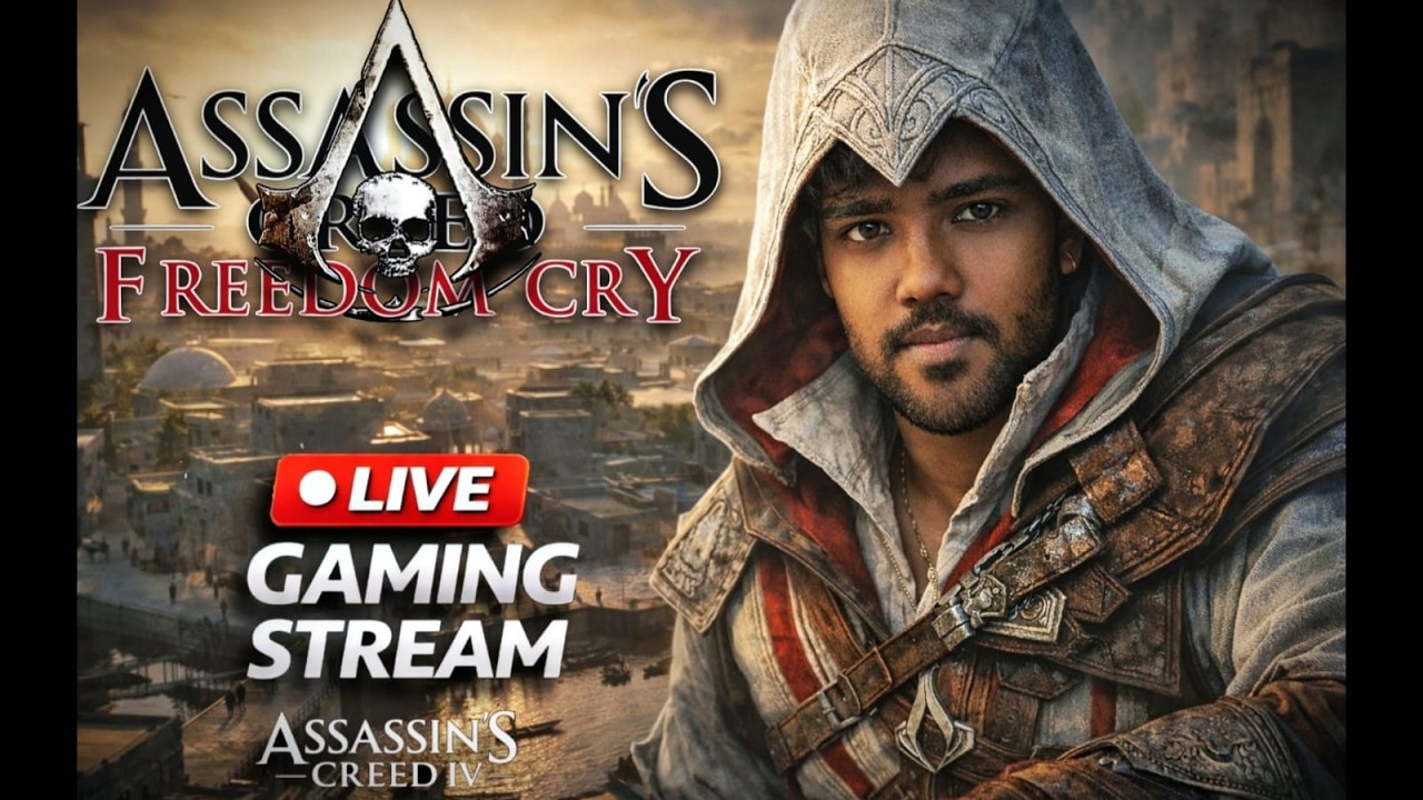 Assassin's Creed IV: Freedom Cry I Livestream! I No Commentary I