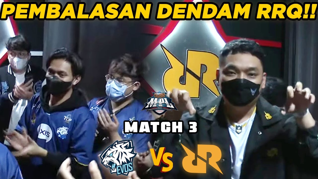 GAME PENENTUAN!! DRAFT SUPER KUAT DARI RRQ, EVOS DIBIKIN GA BERKUTIK!! - EVOS VS RRQ MATCH 3 MPL S9