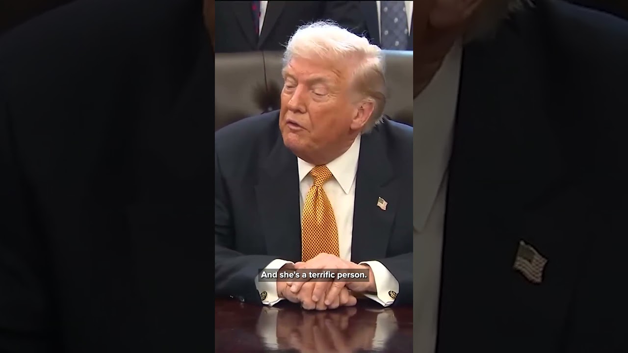 Trump: "I think we're getting along very well with Venezuela"