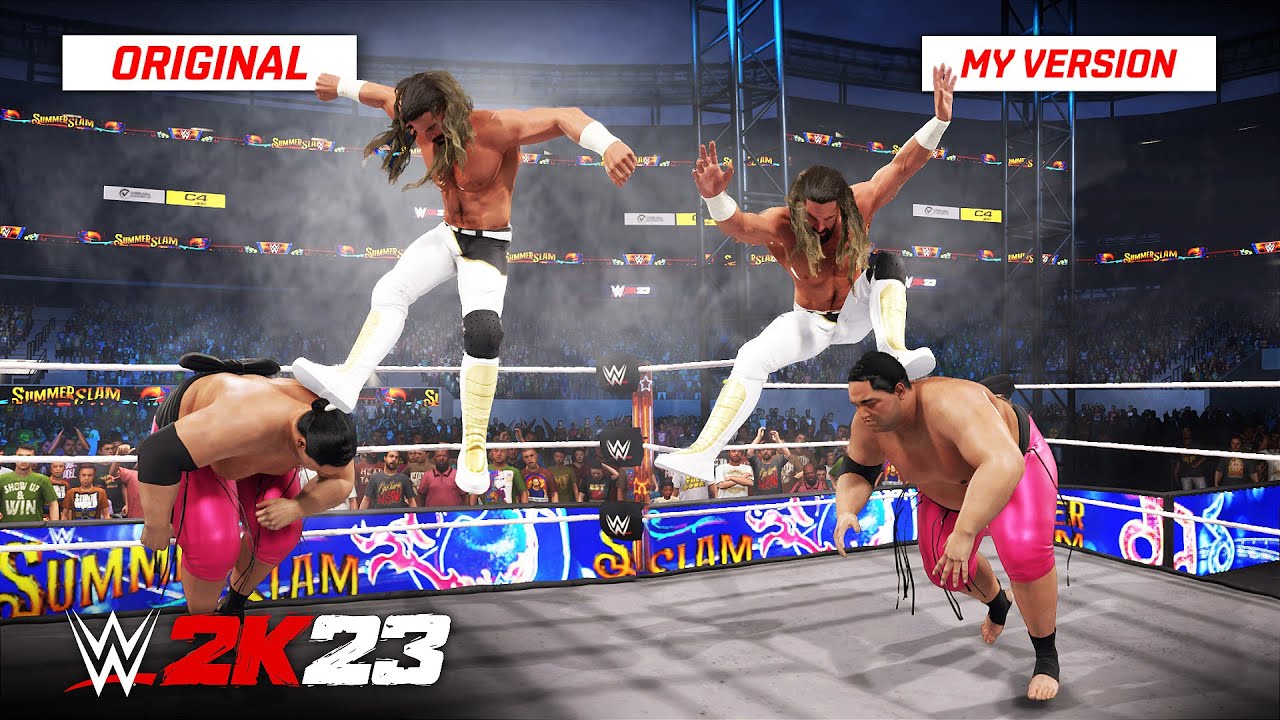 WWE 2K23: I Made More Custom Finishers and Moves! “Original vs My Version” Comparison!
