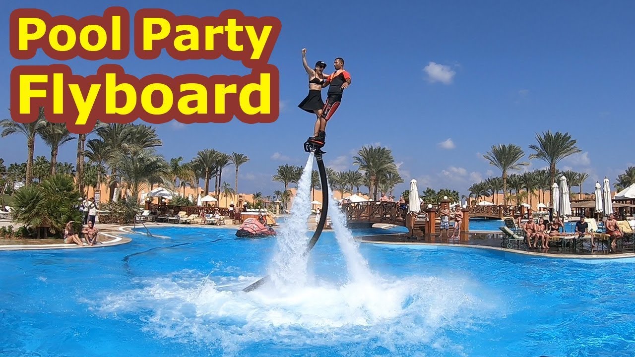 Pool Party - Flyboard in Marsa Alam