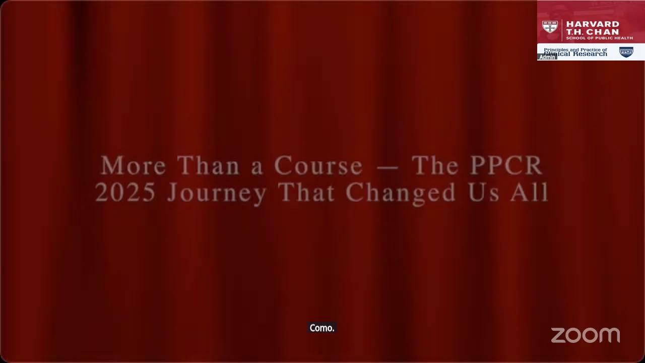 PPCR 2025 Certificate Ceremony — Celebrating Global Excellence in Clinical Research