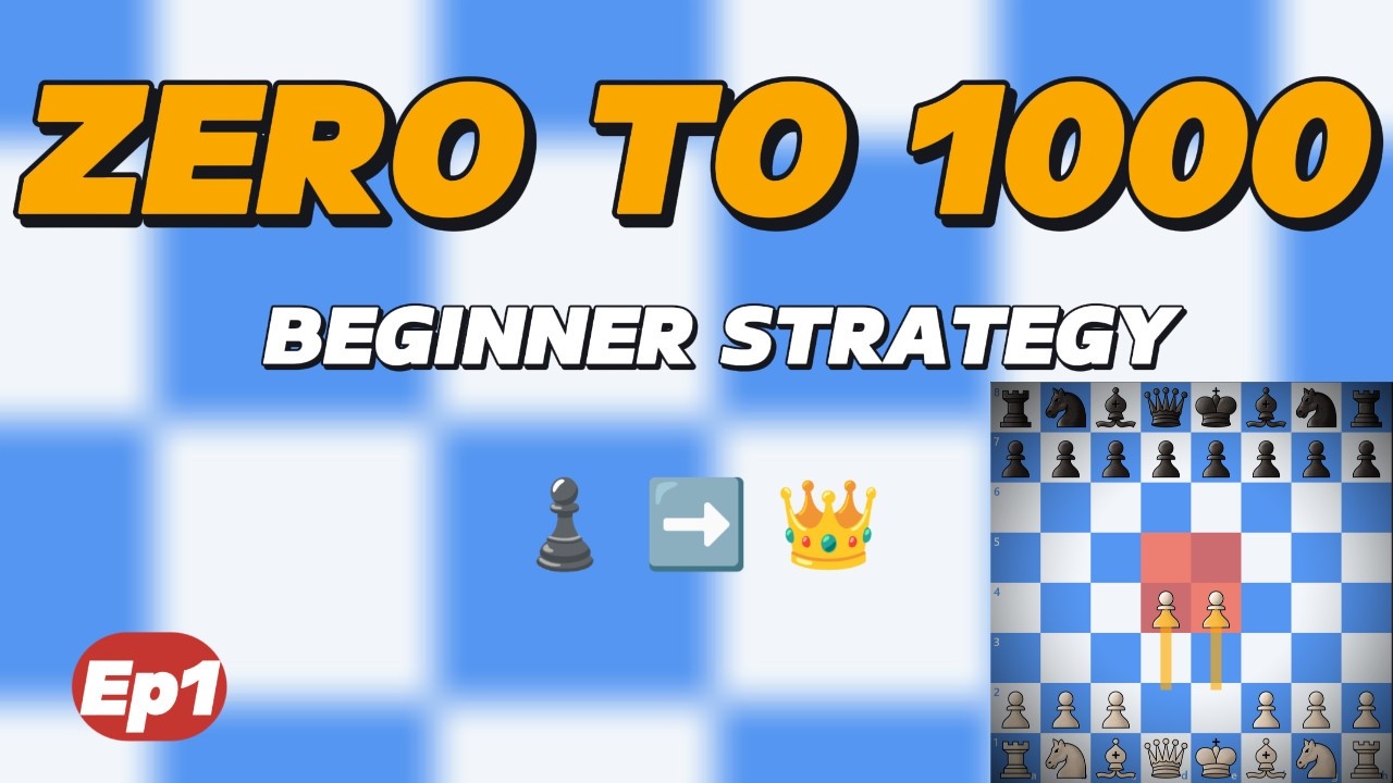 Chess Strategy for Beginners (Trades, Threats, Blunders) | Zero to 1000 Ep1