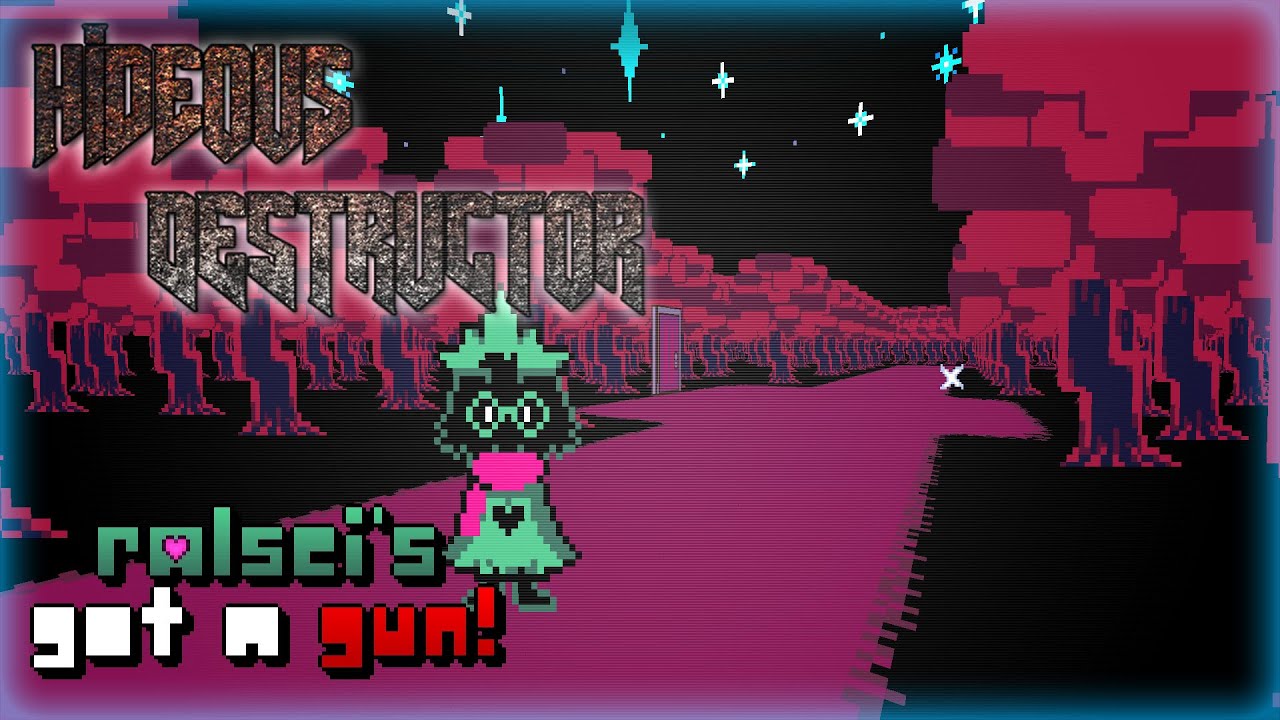 Hideous Destructor | Ralsei's Got a Gun! | No Failure 98% Pacifist Run