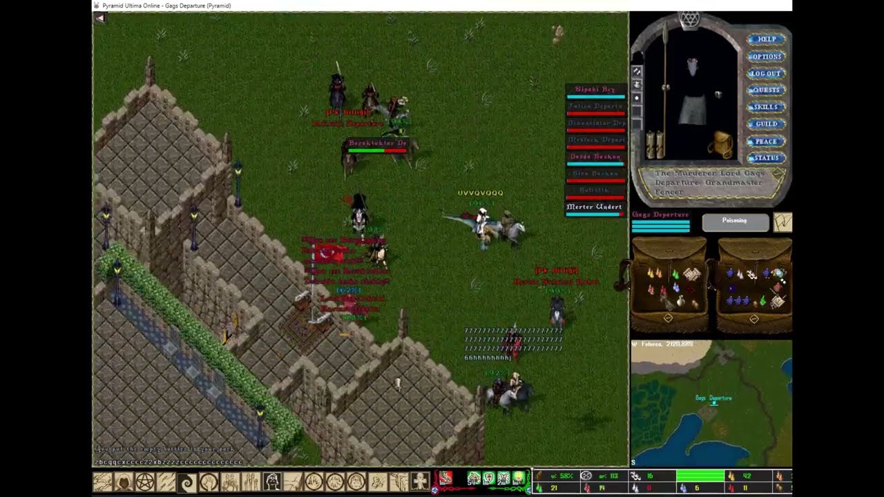 Departure Ailesi 39.hafta Ultima Online action Pyramid UO , #pyramiduo  #ultimaonline  #gaming