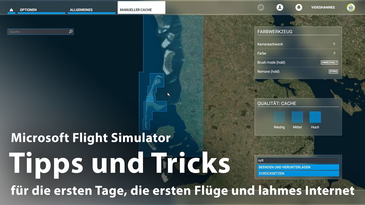 Tipps für die ersten Flüge | Microsoft Flight Simulator