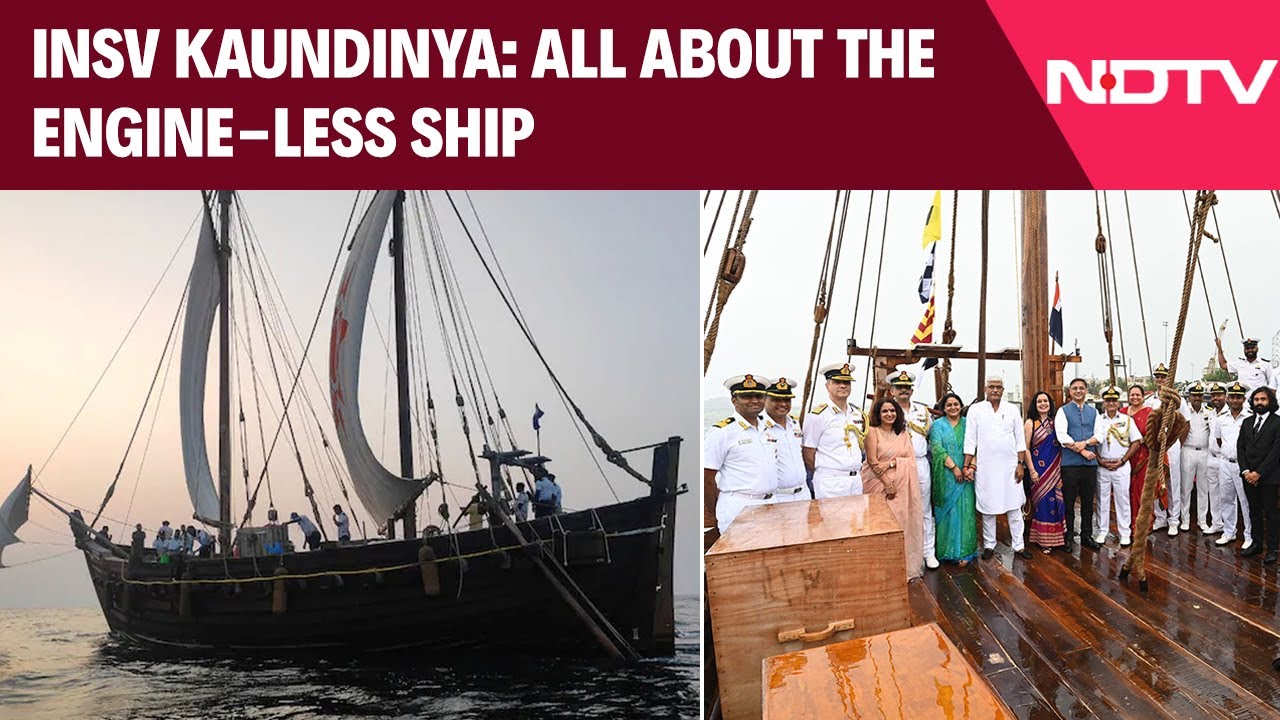 INSV Kaundinya: All About The Engine-Less Ship Set To Sail From India To Oman