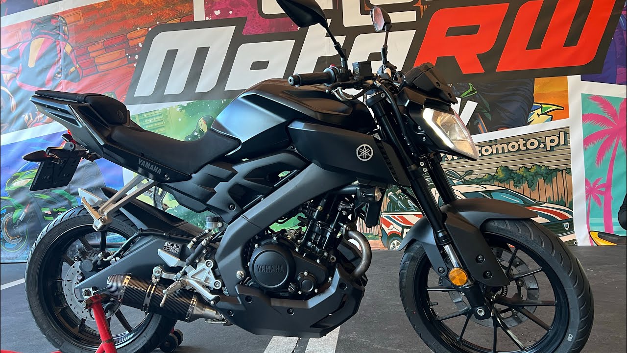 Yamaha MT 125 ABS 2019 TechBlack MotoRW