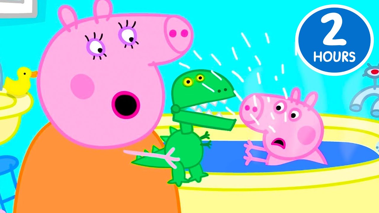 George Can't Play with His New Dinosaur | Videos for Kids | Mini Movie | Peppa Pig Videos