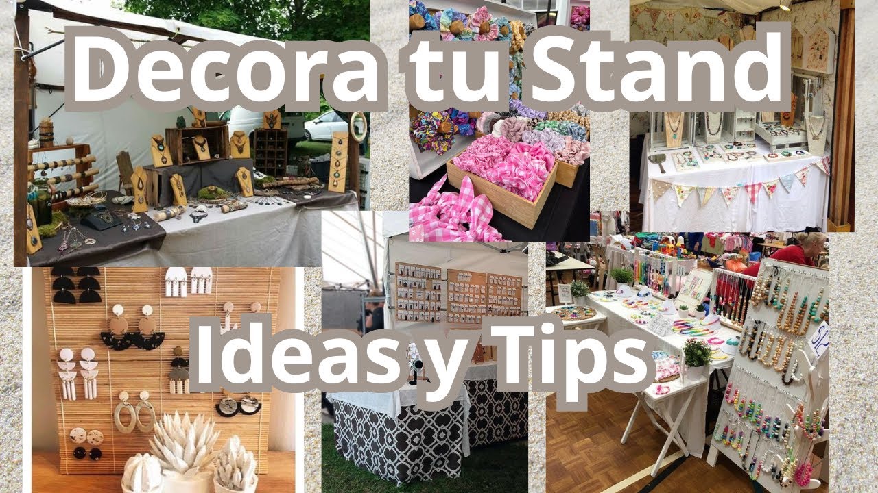 Como decorar un stand de feria artesanal + tips #stand #ideas #motivacion