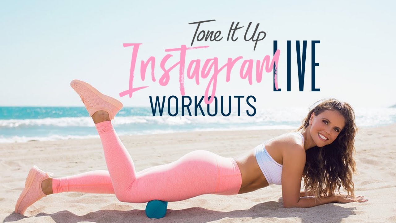 40 MIN Full Body Sculpt | Katrina Scott Workout: Instagram Live REVOLVE 2020 Tone It Up