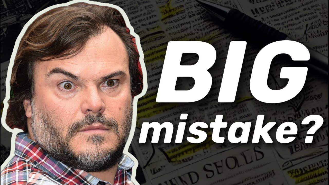 The Jack Black Situation is Crazy - Learn English through News