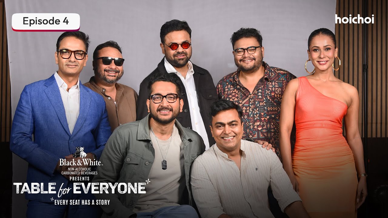 Table For Everyone - Episode 4 | Parambrata | Kolkata Chapter | Black & White | hoichoi