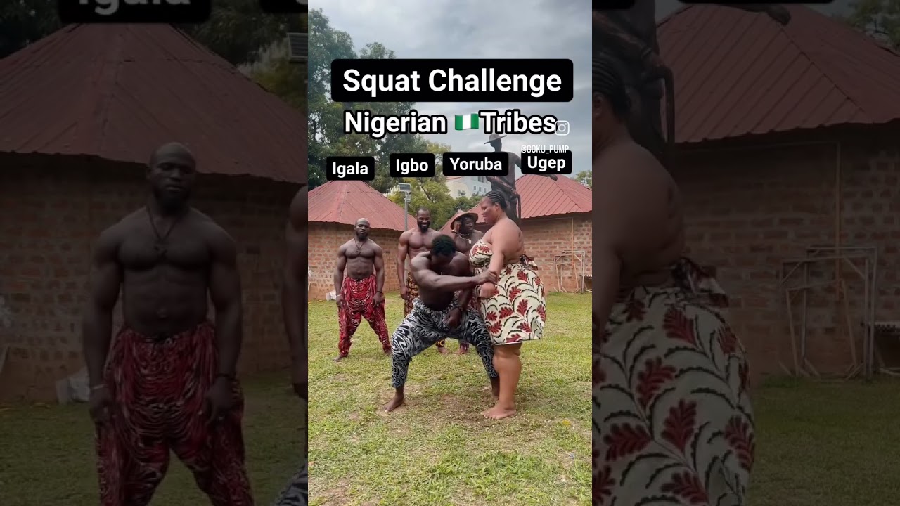 African Squat Challenge... 😁
