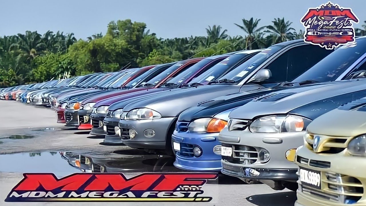 MDM MEGA FEST 2022 PERDA MIDTOWN PENANG #proton#satria#wira#putra#arena  #motorsport #omggaleri