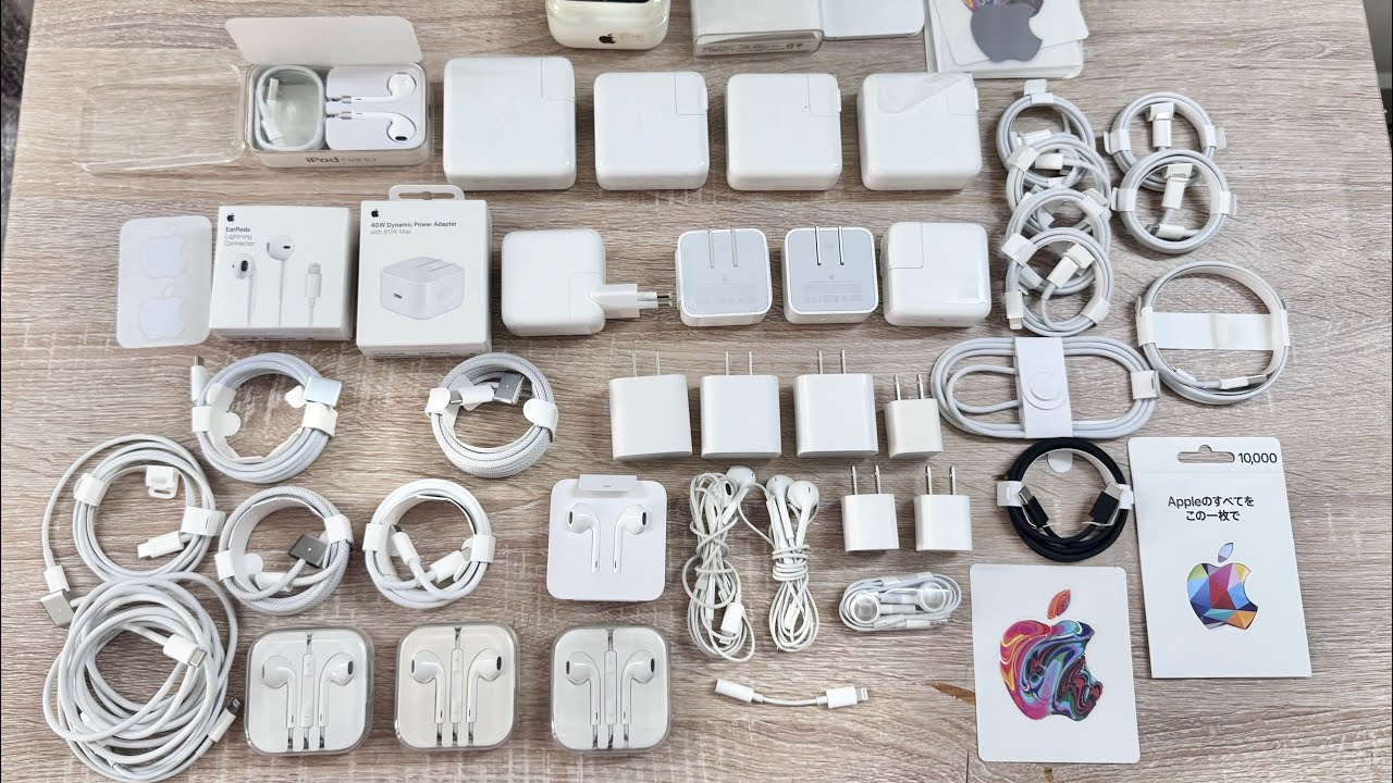 Sạc, cáp, tai nghe iPhone Macbook Nhật e đã về hàng
