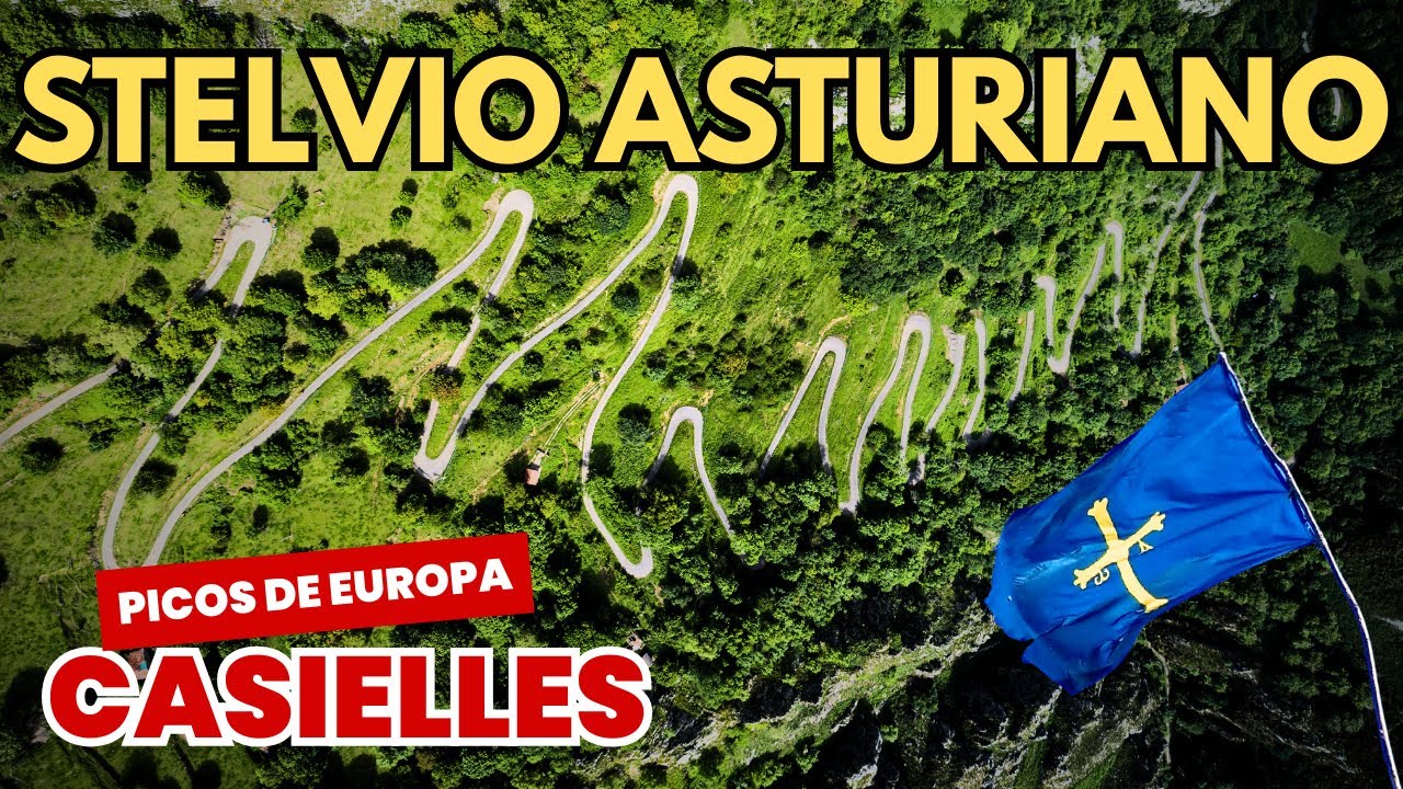 El STELVIO ASTURIANO en Moto | Subiendo a CASIELLES en los PICOS de EUROPA