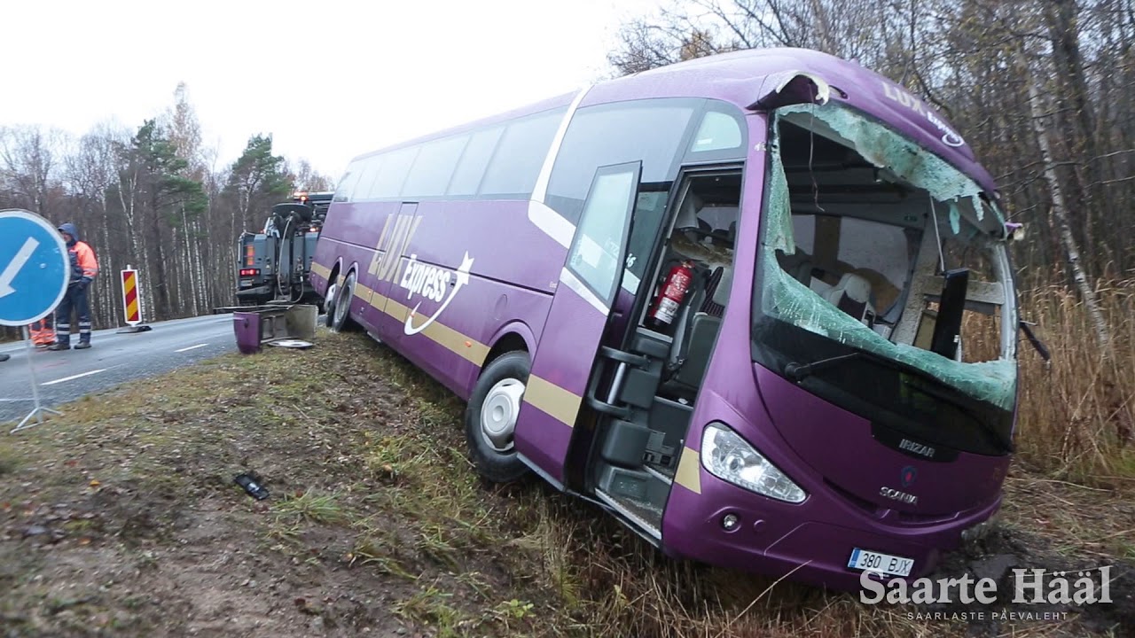 Lux Expressi bussi avarii Muhus