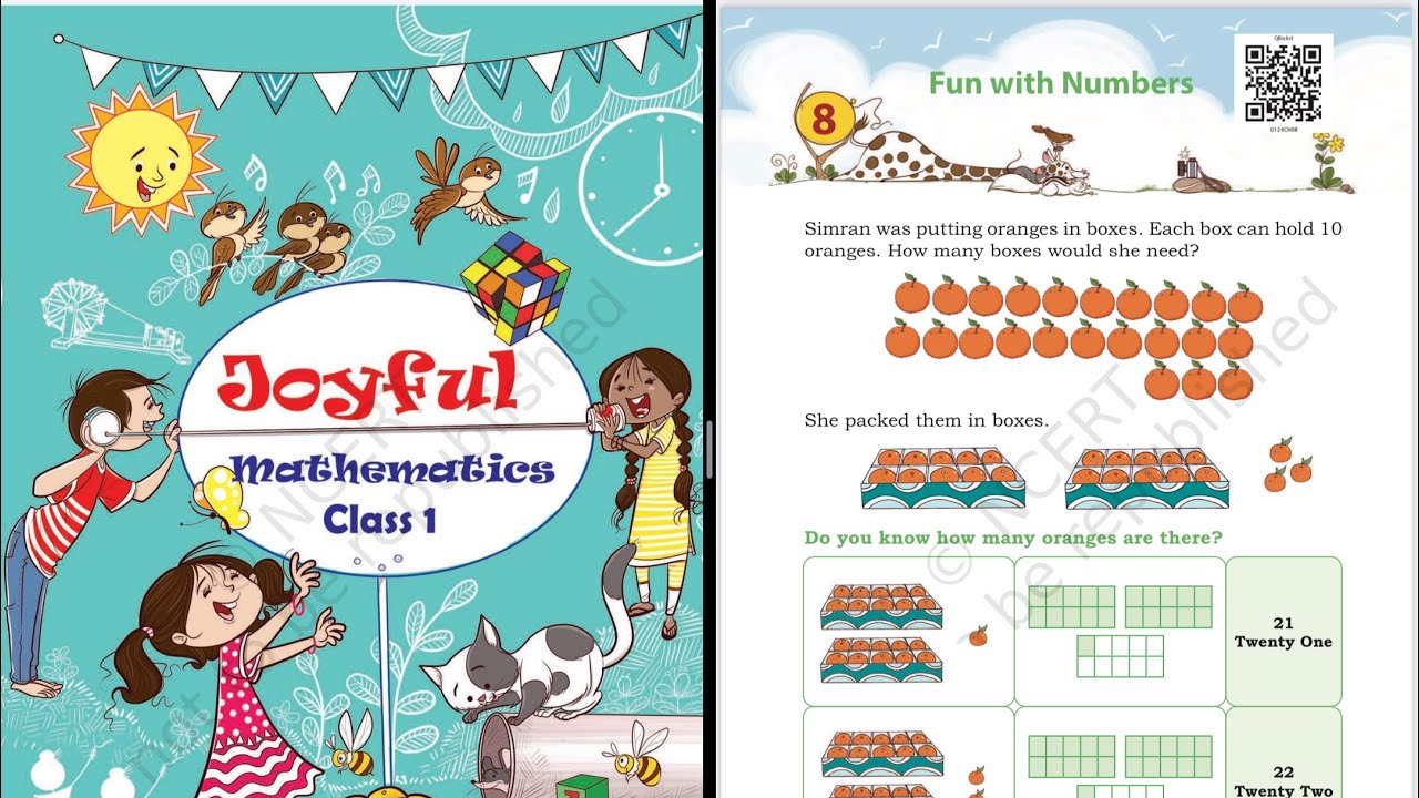 Fun with Numbers &ldquo;CLASS-1&rdquo; NCERT (NEW) Chapter-8 JOYFUL ​⁠@ncertvideobook