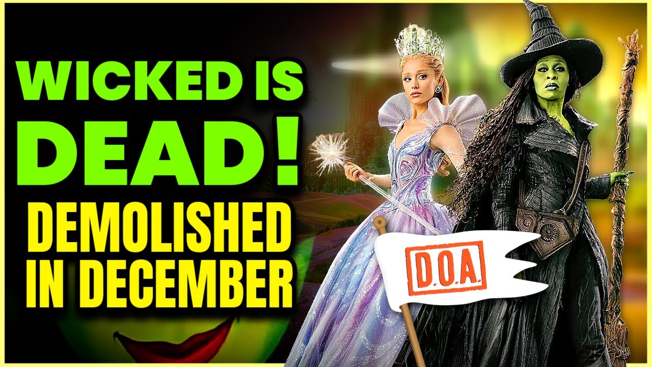 Wicked Has Died: HISTORIC December Box Office COLLAPSE! Ariana Grande and Cynthia Erivo TOAST?!