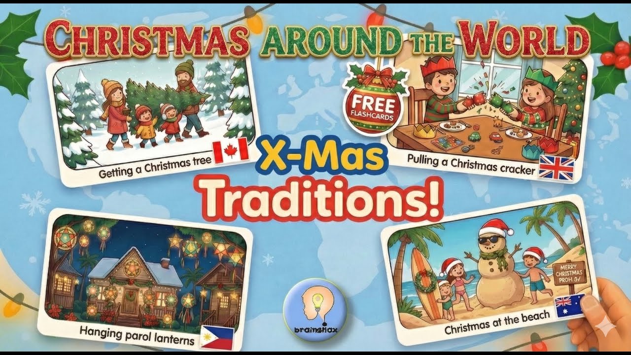 Рождество по всему миру 🌍🎄 | Рождественские традиции для детей!