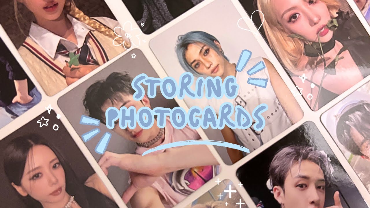 storing photocards #25 + my 2024 collection goals/plans