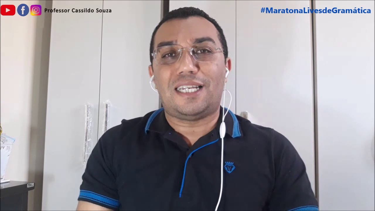Prof. Cassildo Souza - Videochamada da Maratona 